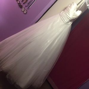 White Quinceañera dress